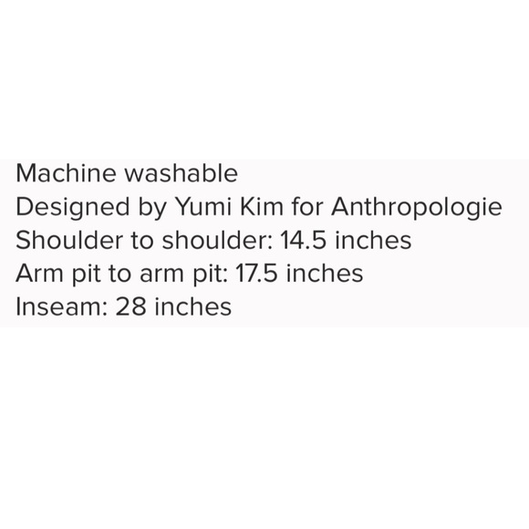 Anthropologie Yumi Kim Tulip Crush Now or Never Jumpsuit NWT SZ LP - Picture 13 of 13